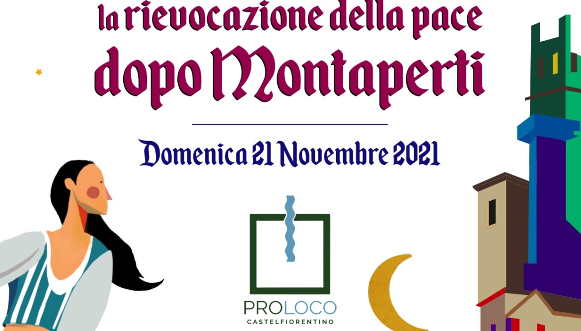 Montaperti A.D. 1260, the re-enactment of the Peace of Castelfiorentino between Guelphs and Ghibellines