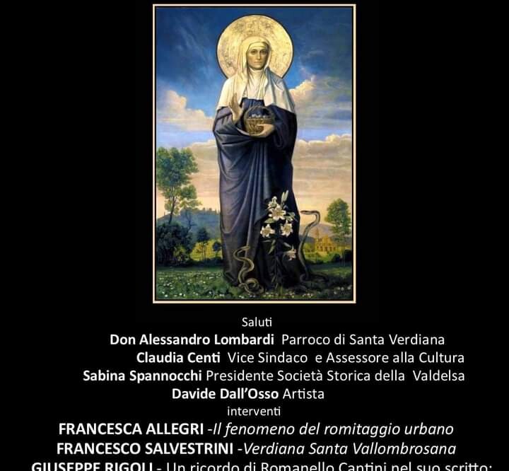 Santa Verdiana, incontro celebrativo