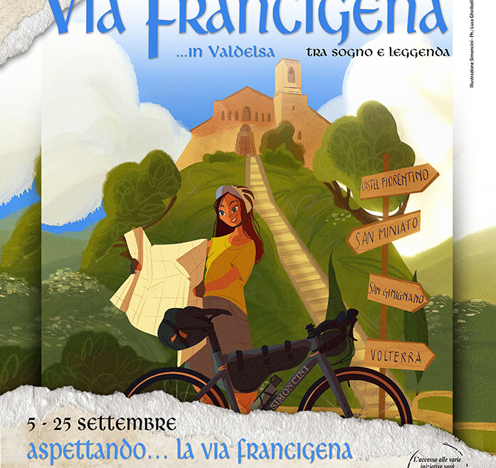 I sassi del buon cammino e Francigena Bike Camp fino al 25 settembre 2022