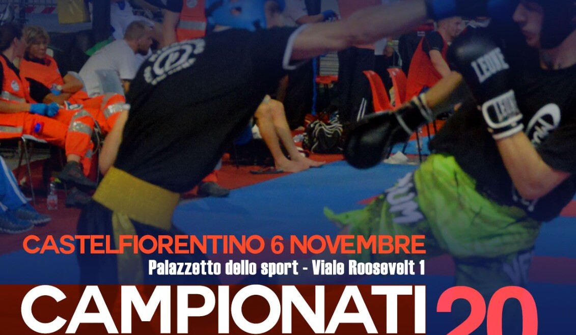 A Castelfiorentino i campionati regionali di kickboxing
