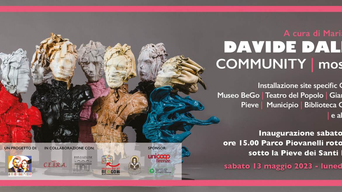 Arte e sostenibilità. A Castelfiorentino torna la Mostra Diffusa: dal 13 maggio la nuova vita degli “ex-scarti” plastici di Davide Dall’Osso