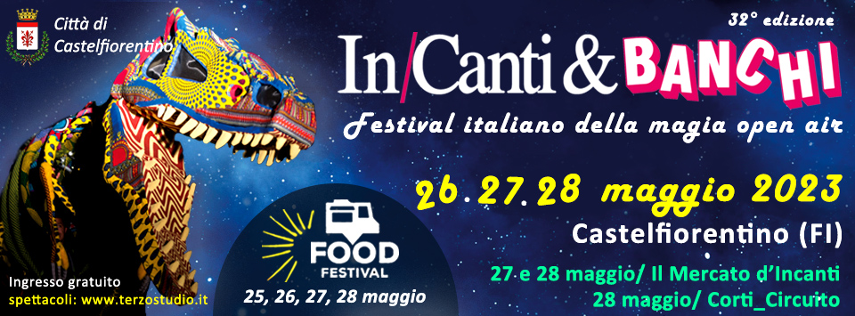 In/Canti e Banchi, Thursday evening the first shows and the Food Festival