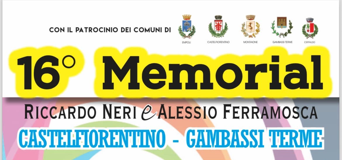 16° Memorial Riccardo Neri e Alessio Ferramosca