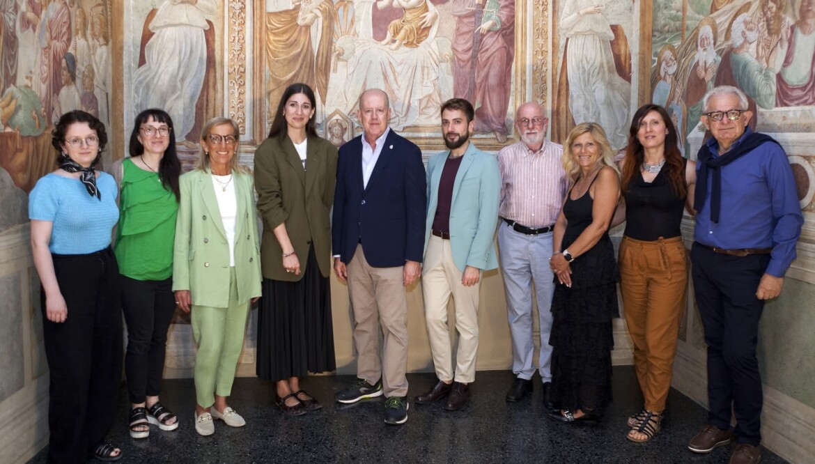Be.Go. Back, gli affreschi di Josep Minguell nella Cappella di via Benozzo Gozzoli