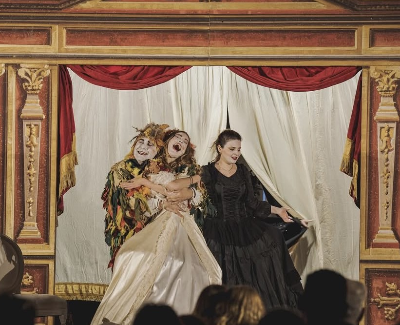 The story of Mozart, Friday evening performance of “Venti Lucenti”