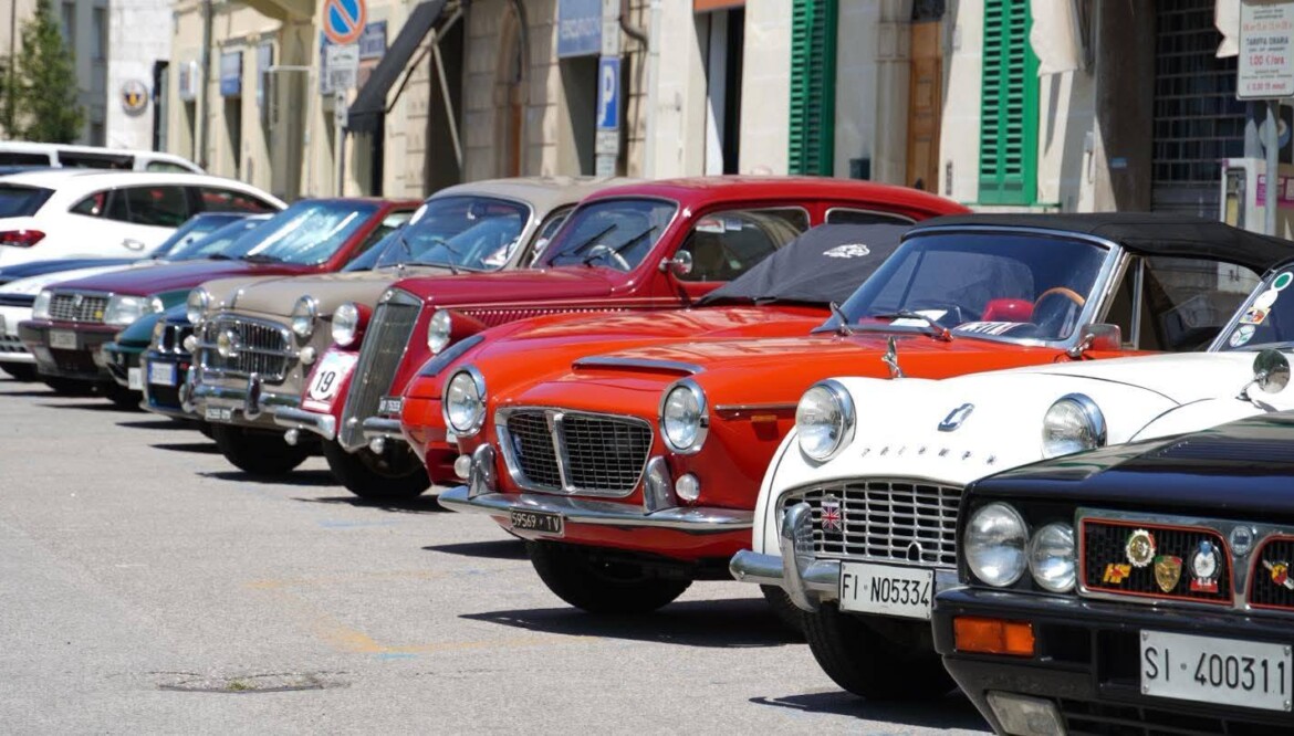 10th Vintage Car Show in Castelfiorentino