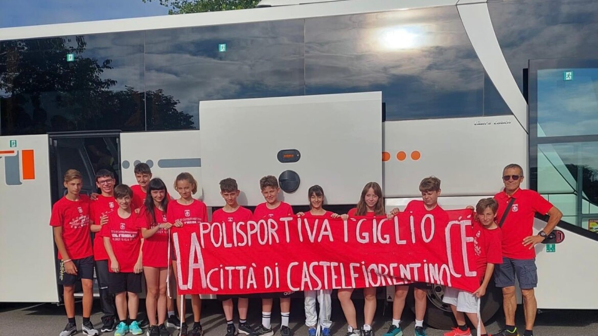 Twelve ‘youngsters’ from Polisportiva I’Giglio at the Golden Gala