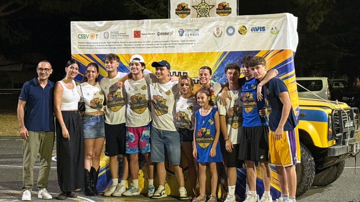 “HoopsxCastello”, centinaia di giovani alle serate di Basket