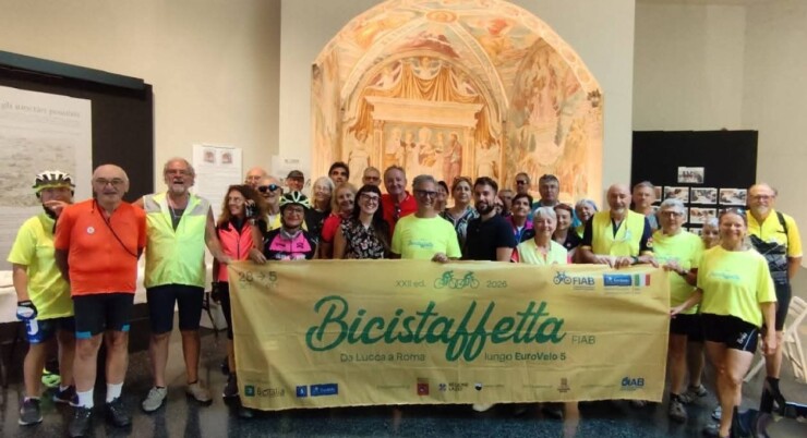 La 22&deg; &ldquo;BiciStaffetta&rdquo; fa tappa a Castelfiorentino